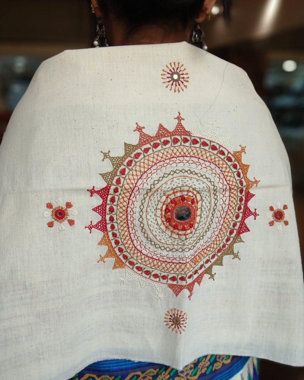 Mandala Blouse Piece – (MAND1177)
