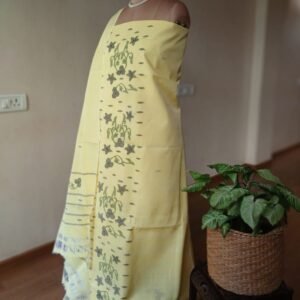 Manipur Handloom 3-piece Salwar Set - (MHSS0037)