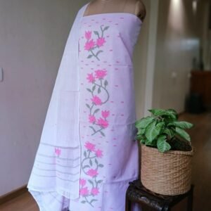 Manipur Handloom 3-piece Salwar Set - (MHSS0028)