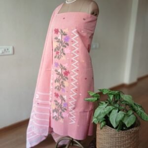 Manipur Handloom 3-piece Salwar Set - (MHSS0038)