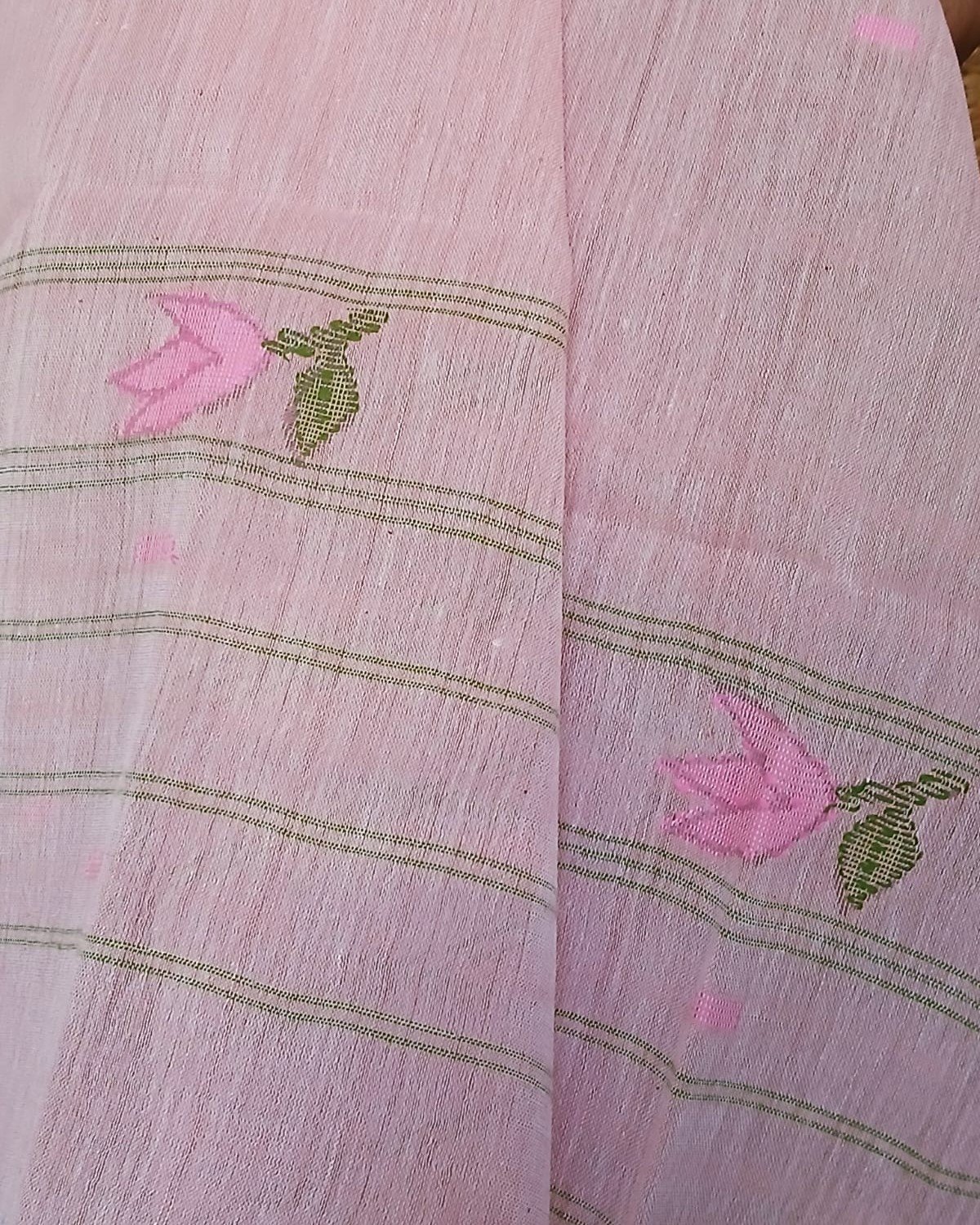 Manipur Handloom 3-piece Salwar Set - (MHSS0029) - Image 3
