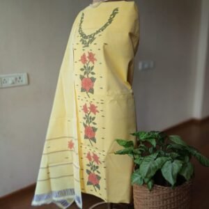 Manipur Handloom 3-piece Salwar Set - (MHSS0039)