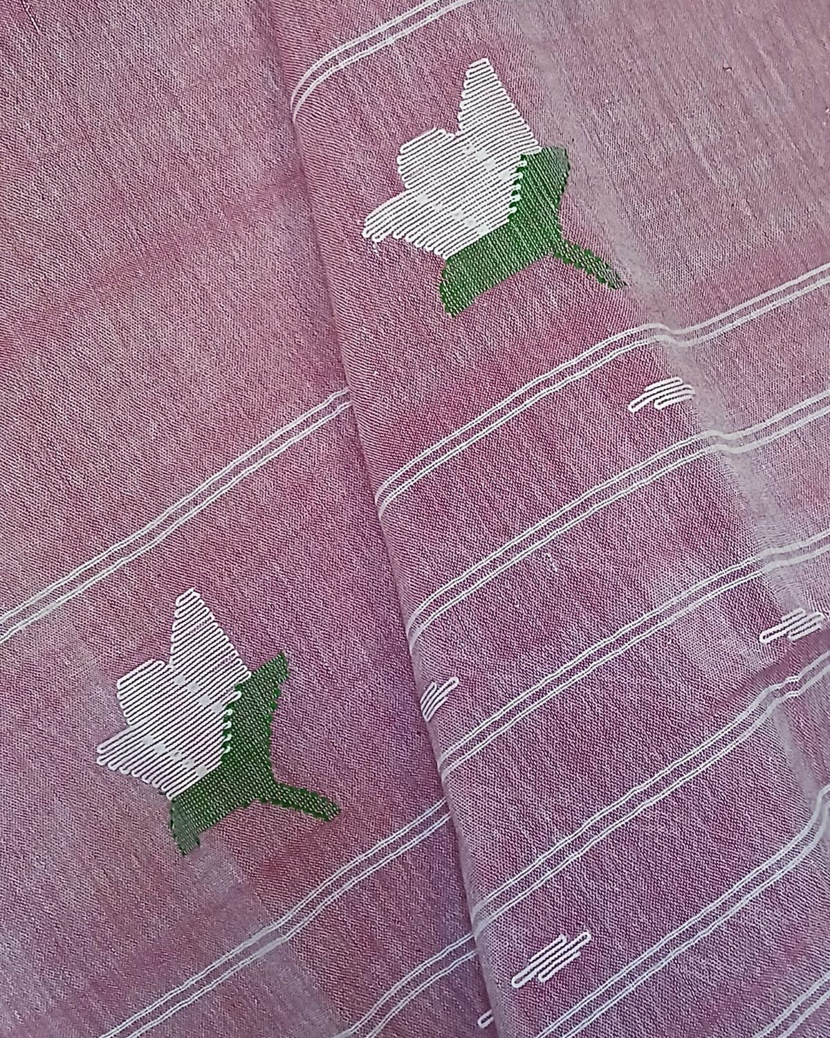 Manipur Handloom 3-piece Salwar Set - (MHSS0033) - Image 4