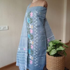 Manipur Handloom 3-piece Salwar Set - (MHSS0036)