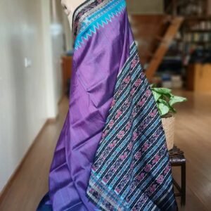 Sachipar Handweave in Khandua silk from Nuapatna - (SKSS0012)