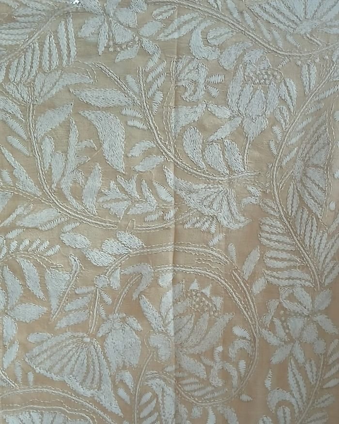 PadmaShree Takdira Begum’s Tussar Silk Kantha Saree – (TSKS0036) - Image 5
