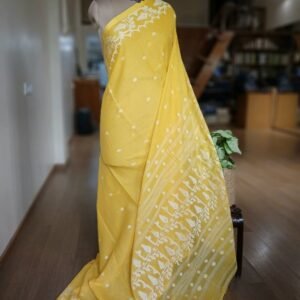 Soft Cotton Jamdani Handweave from Phulia – (JCHS0054)