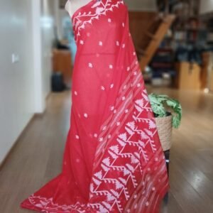 Soft Cotton Jamdani Handweave from Phulia – (JCHS0049)