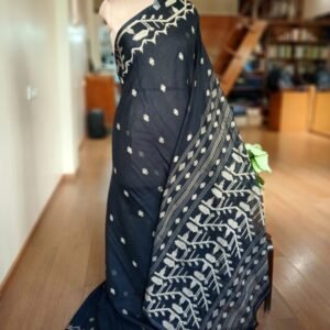 Soft Cotton Jamdani Handweave from Phulia – (JCHS0052)