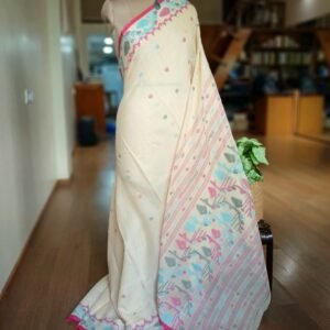 Soft Cotton Jamdani Handweave from Phulia – (JCHS0053)